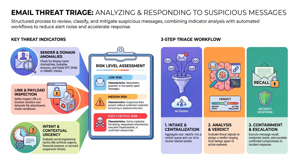 Email Threat Triage Process Guide