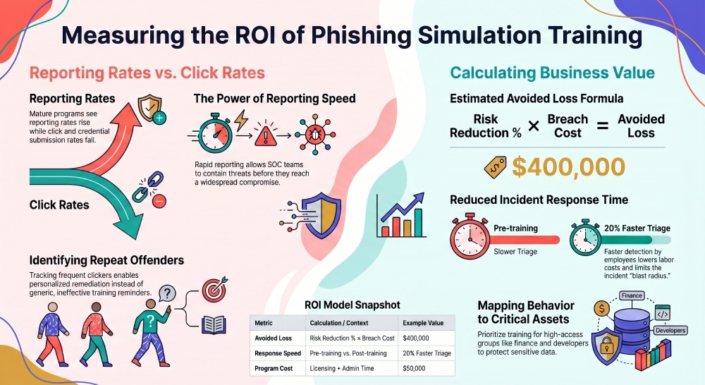 Measuring ROI From Phishing Simulation Training Programs
