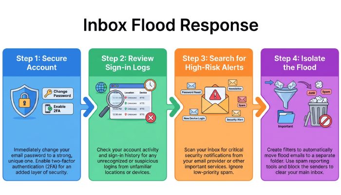 Immediate Response Steps Diagram